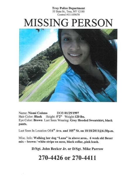 missing troy ohio girl